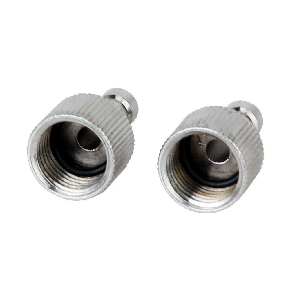 2pcs 1/8" Airbrush Quick Disconnect Coupler Hose Connector Release Adapter