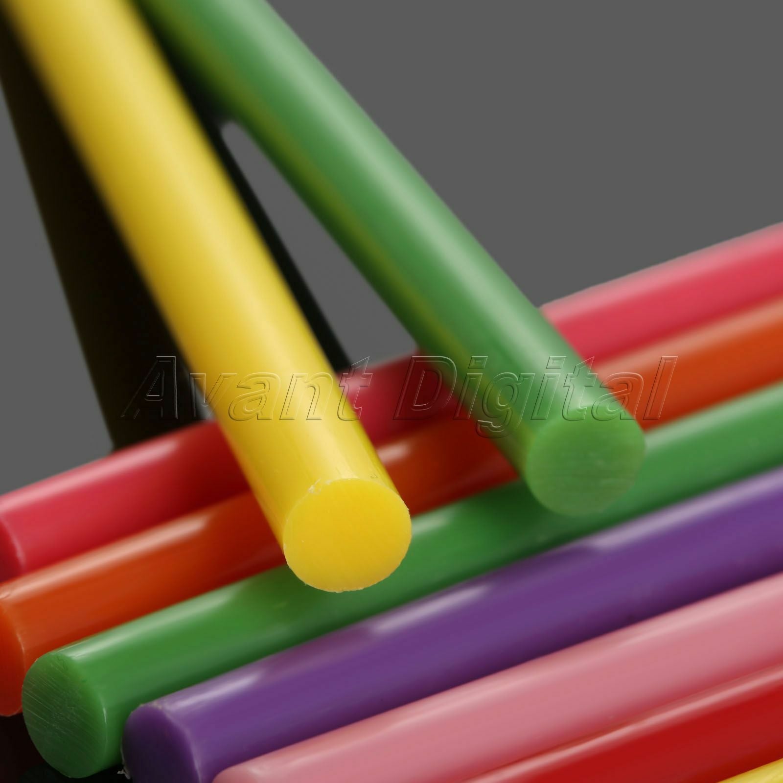 50Pcs Hot Melt Glue Adhesive Sticks 7*100mm For Heating Glue Gun 10 Colors