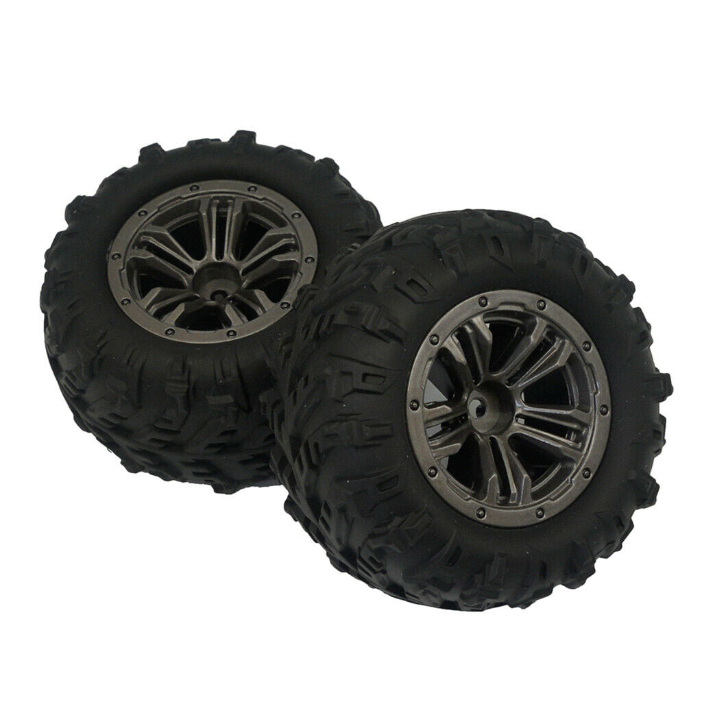 Plastic 2 Pieces Tyre for 1:16 9130 Four-wheel Drive Racing Car Spare Parts