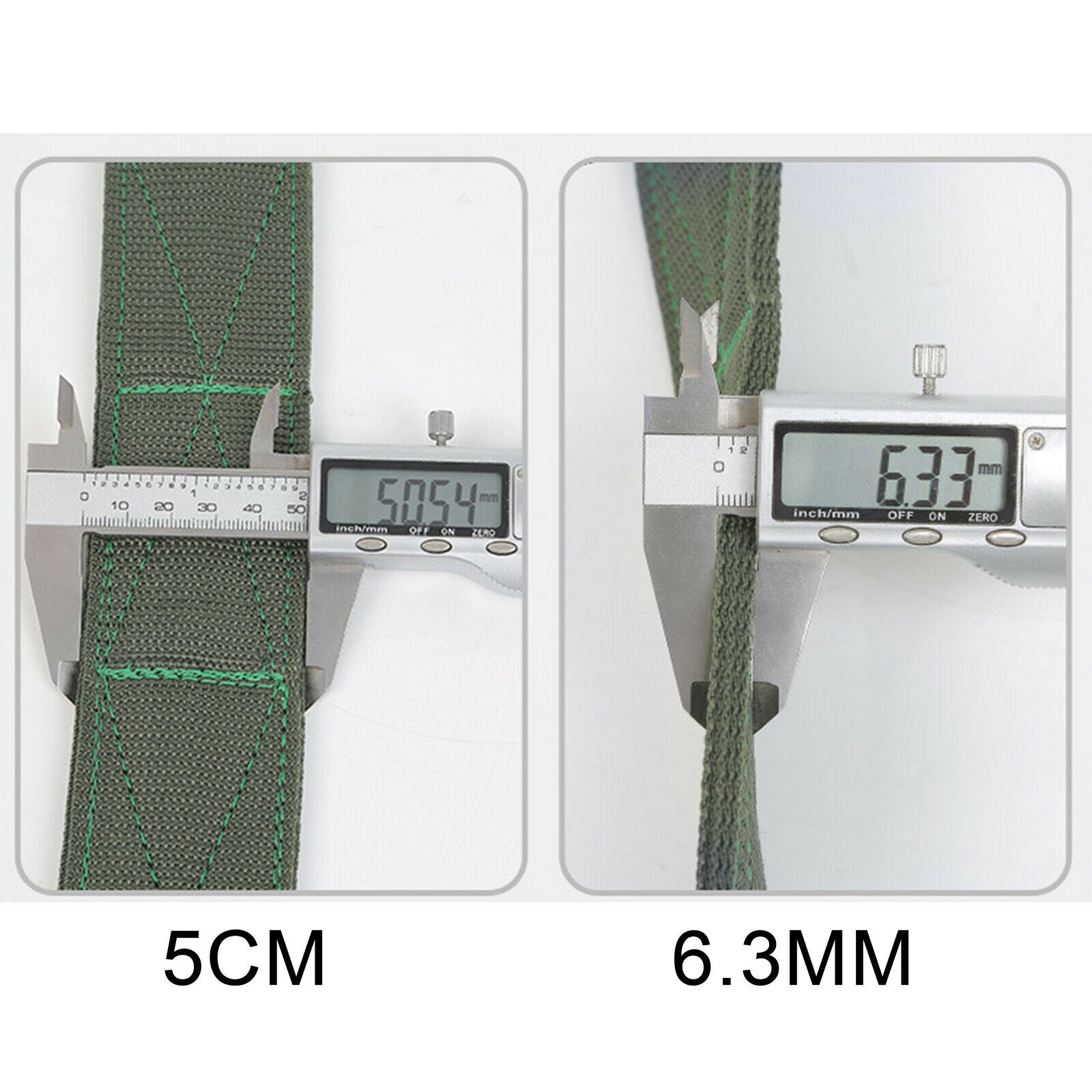 Tree Swing Straps Easy Fast Installation for Tire Swings green