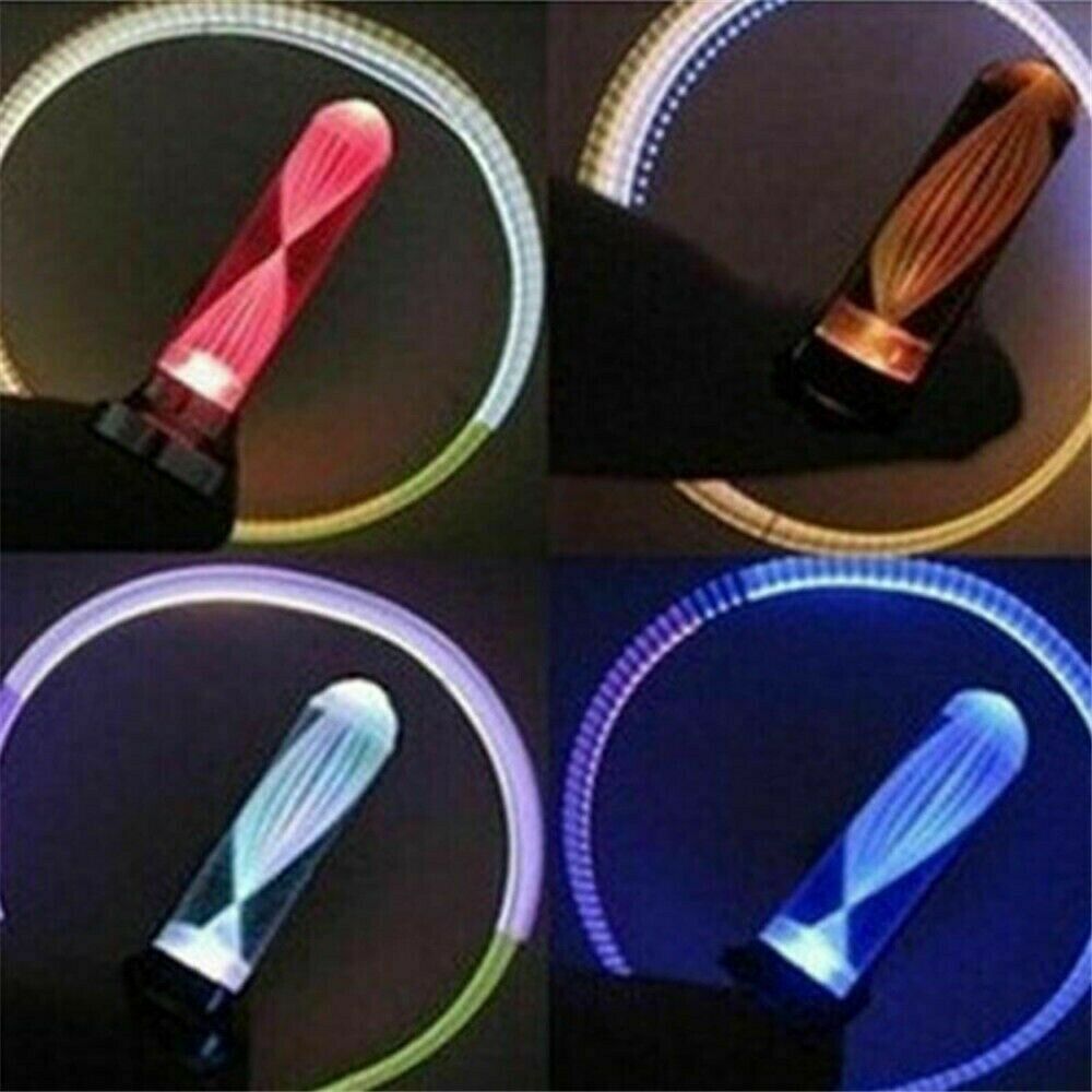 2pcs LED Lamp Flash Tyre Wheel Valve Cap Light For Car Bike Bicycle Motorcycle