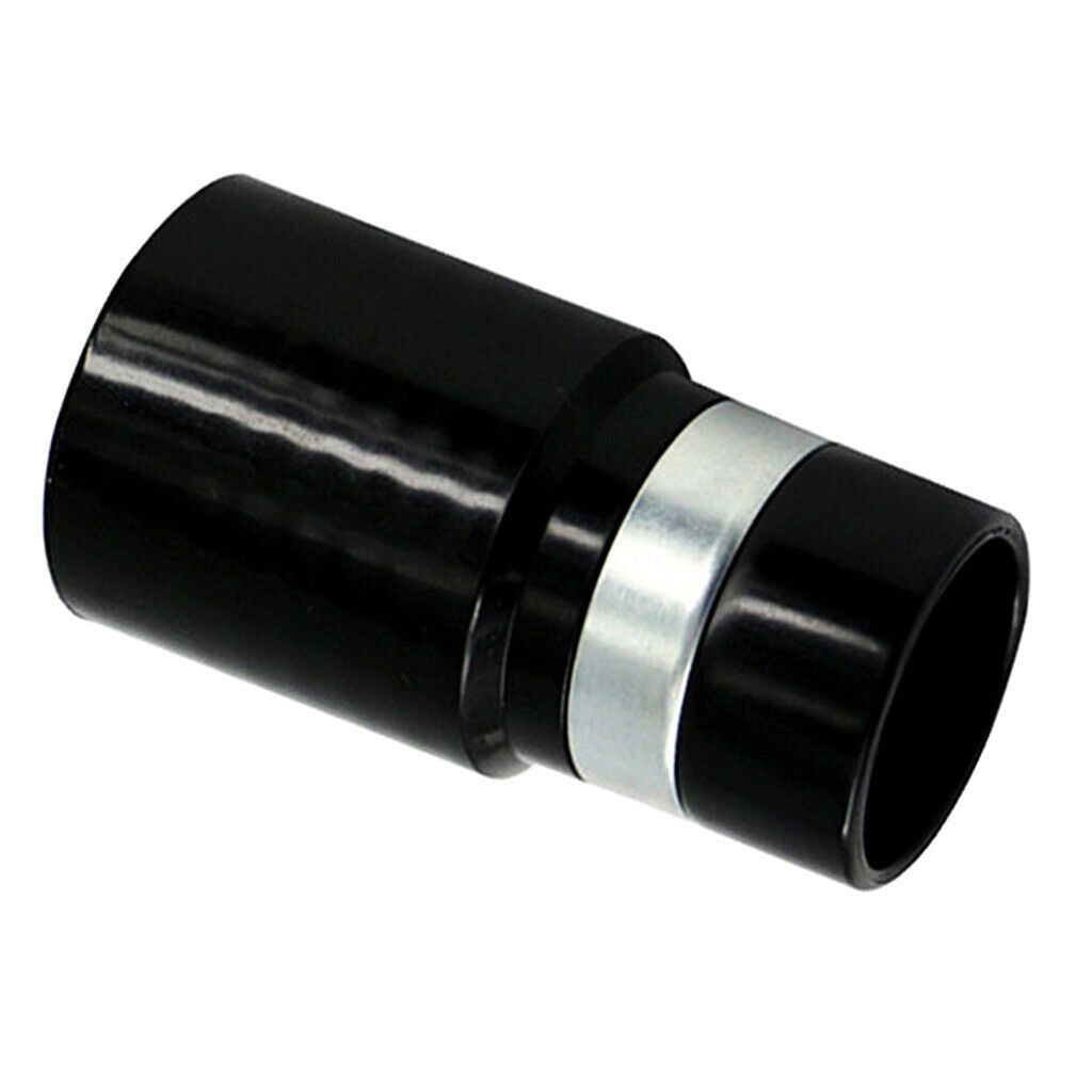 Pack of 2 Vacuum Cleaner Power Tool Dust Extraction Hose Adaptor 32mm Black