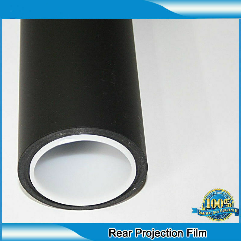 Black Rear Holographic Projection Film Projector Screen Film Window Glass Film