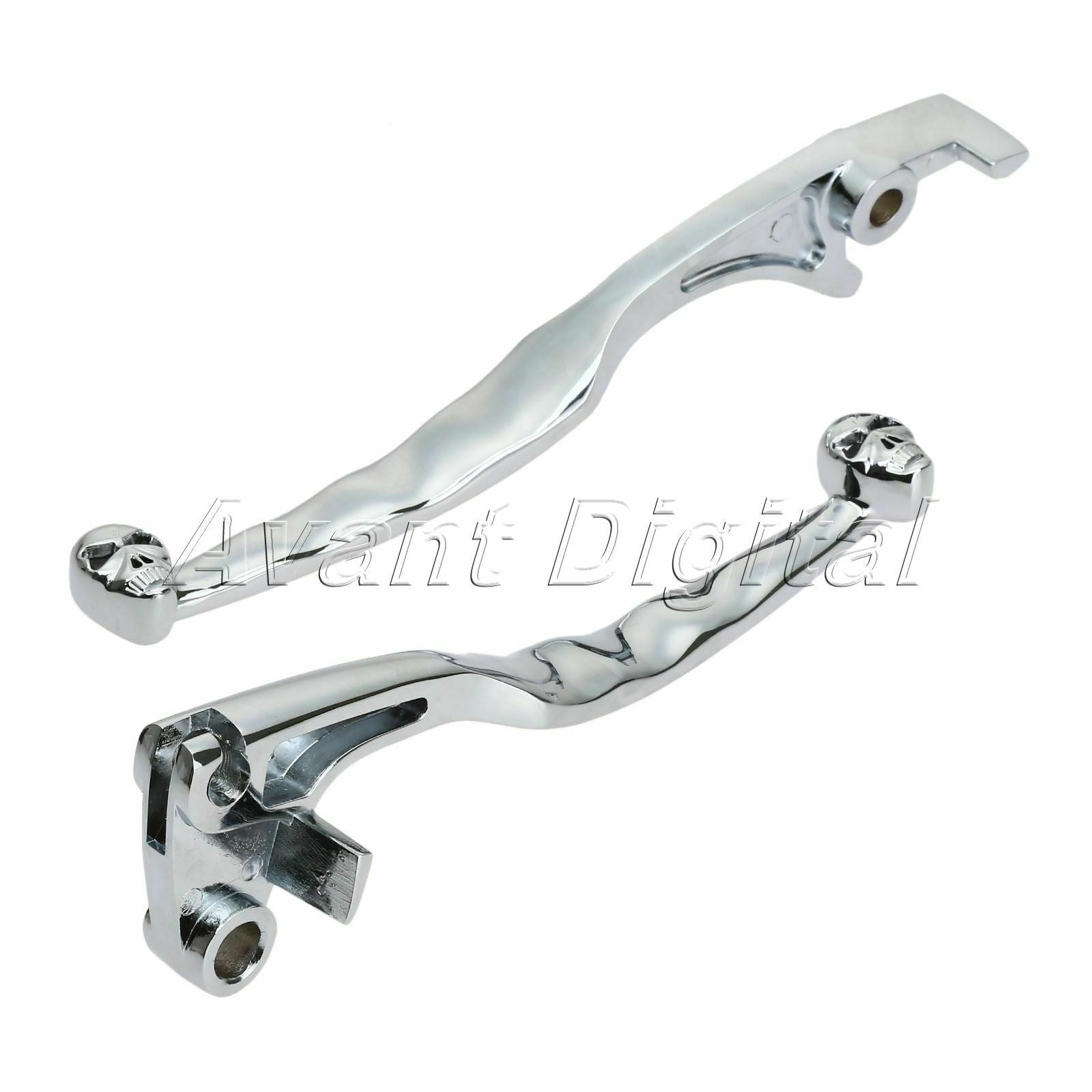 Chrome Aluminum Clutch Brake Hand Levers For 2005-2006 Suzuki Boulevard M50 C50