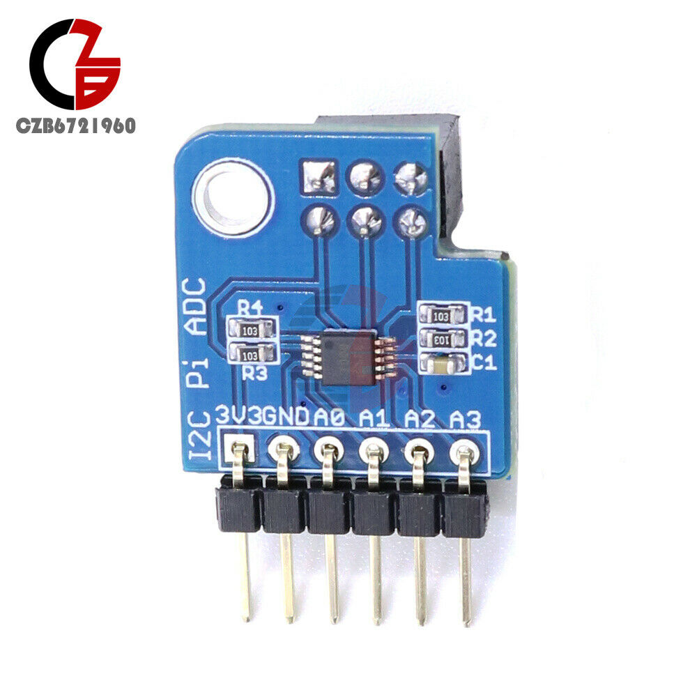 ADS1115 I2C Pi ADC 16-bit Module Converter Board For Raspberry Pi 2 3 Zero A+ B+