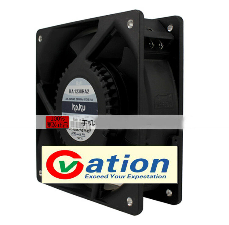 For Kaku KA1238HA2 220V 12cm 12038 120*120*38 mm 50/60hz 0.13A/0.11A all-metal