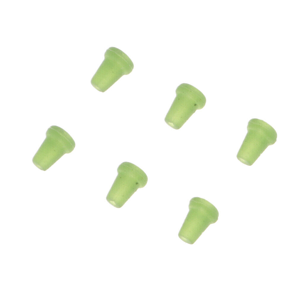 Prettyia   50pcs   Carp   Rig   Ring   Stops   Rubber   Shank   Hook   Stops
