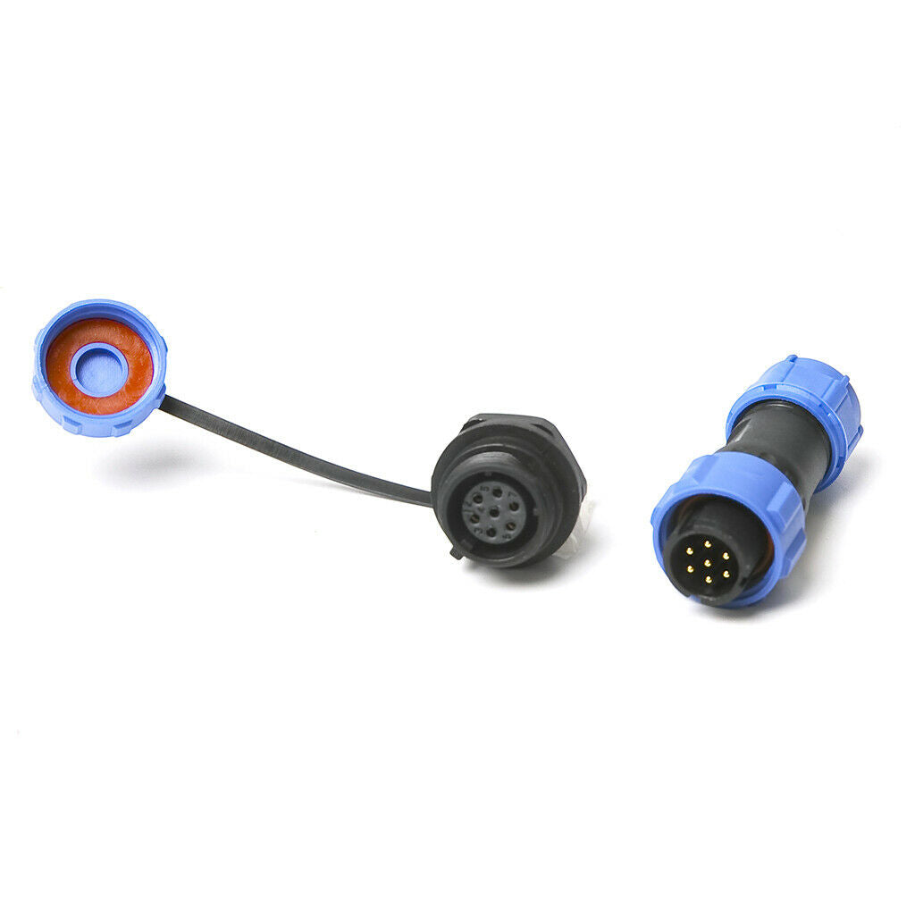 IP68 Waterproof Aviation Circular Air Plug Socket LED Connector 7 Pin