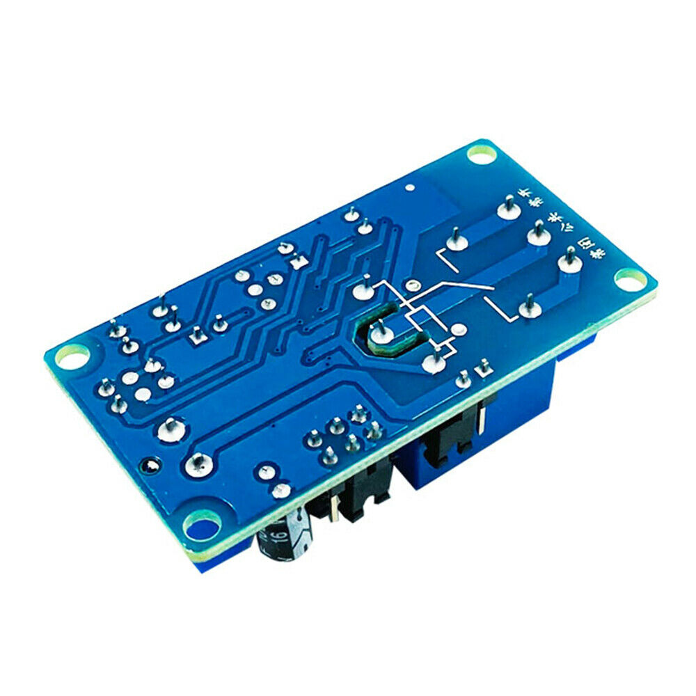 DC12V Normal Open Time Delay Relay Control Switch Adjustable Potentiometer LED
