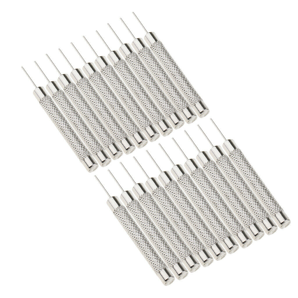 40 Pieces Bracelet Watch Strap Punch Pin Remover Repair Tool Accessories (0.7mm)