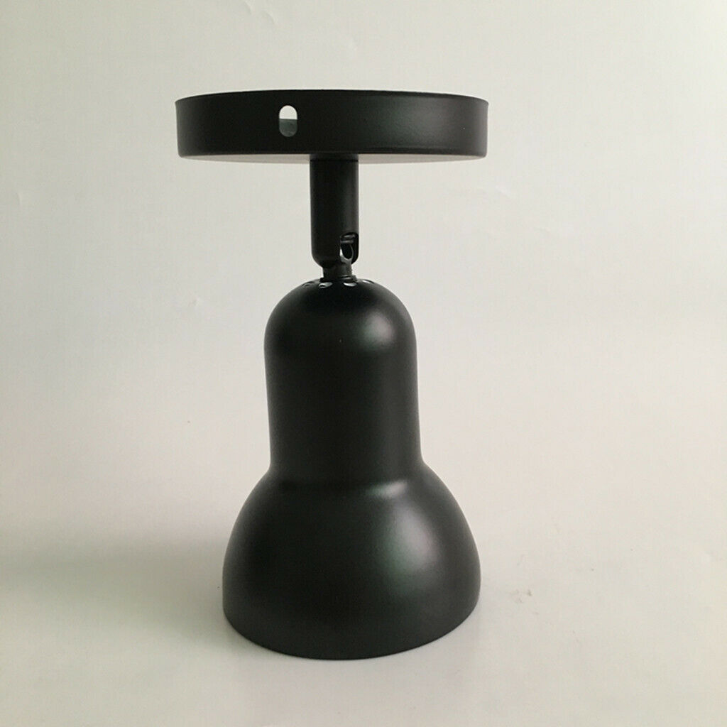 Set of 2 Wall Light Holder Adjustable Lamps Holder Bedroom Shop Garage Decor