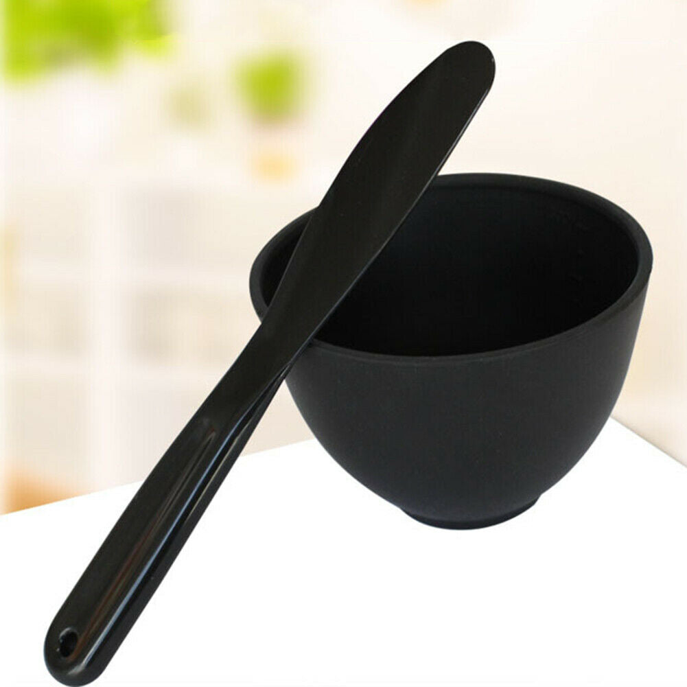 2 in 1 Face Ma sk Mixing Bowl Spoon Stick DIY Set Beauty Facial Skin Care Tool~