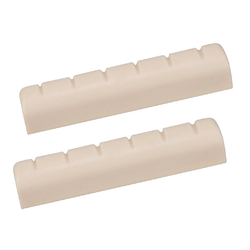 2 Pieces Slotted Nut For Classical Guitar Replacement Accessories