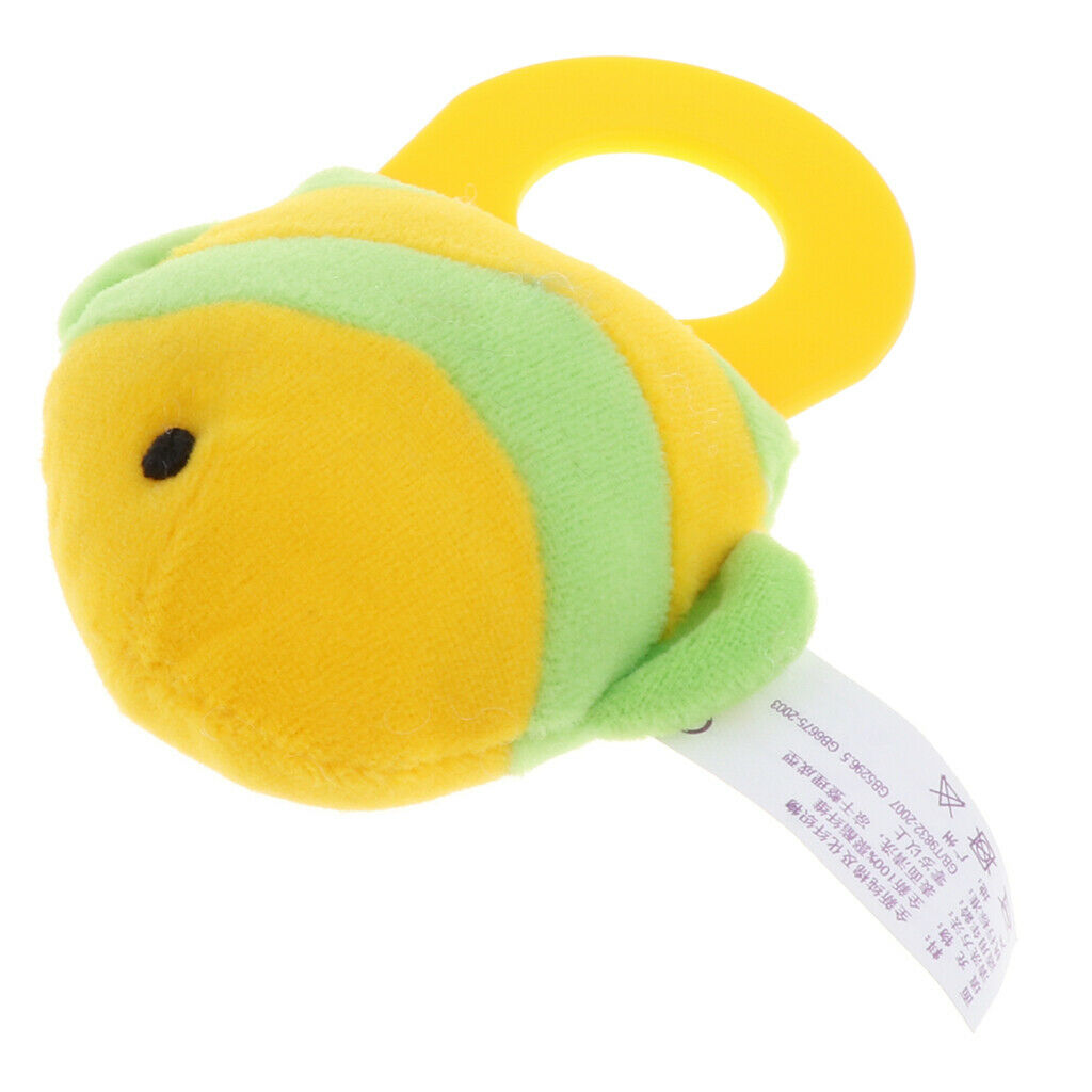 Baby Plush Teething Toys, Cartoon Animals Shape Teethers, Baby Appease Toys Fish