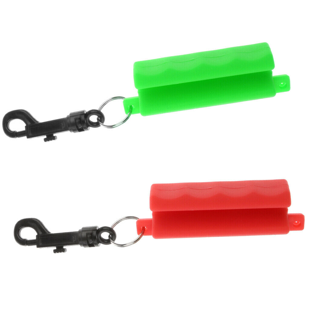 Silicone Arrow Puller with Keychain, Set of 2, Green + Red