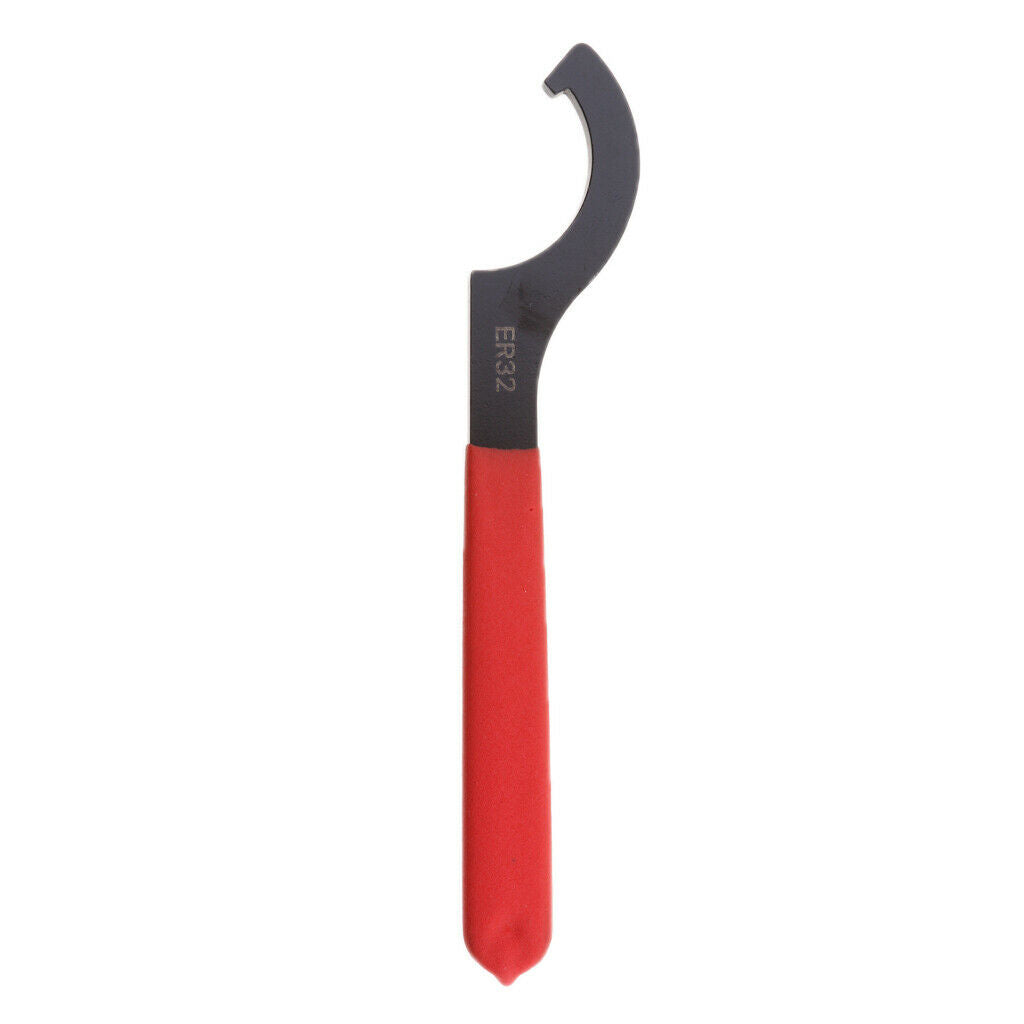 2 Pieces ER-32 Spanner Hook Wrench for ER Chuck Nut ER 32 ER32 Hook