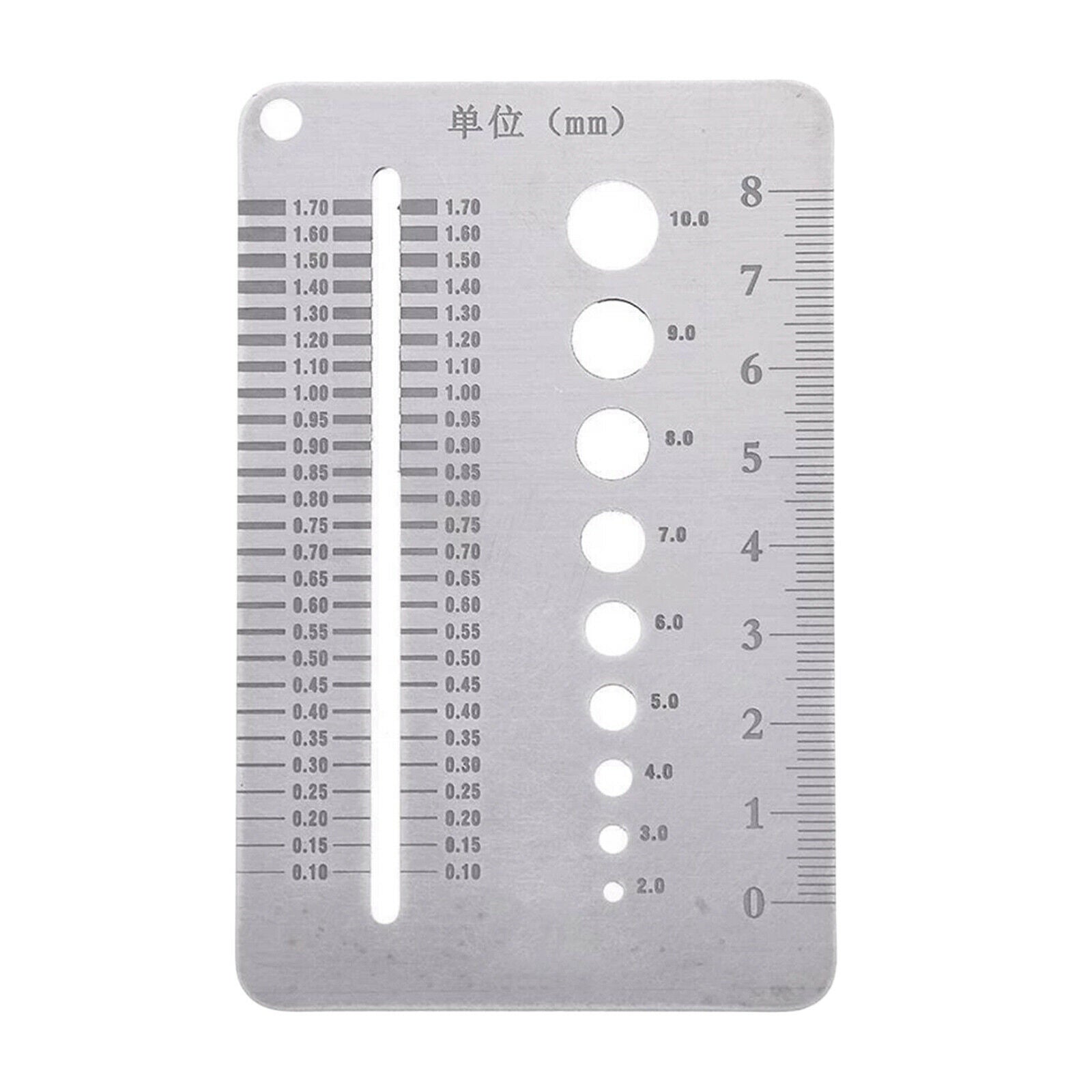 Screw Gauge Fastener Diameter Measuring Gauge Marking Tools Measure A Screw