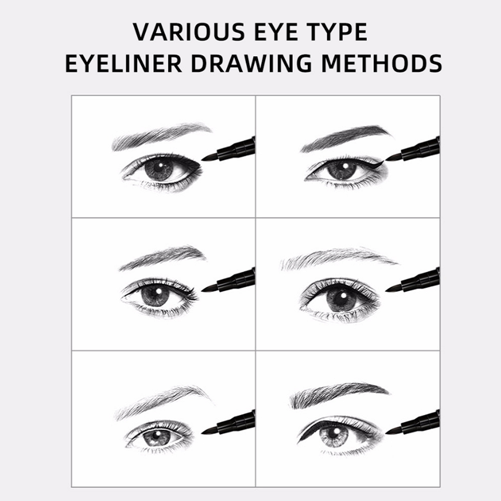 Hot Liquid Eye Liner Pen Pencil Black Waterproof Eyeliner Makeup-Beauty Cosmetic