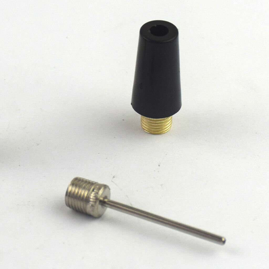Valve Adapter Ball Inflator  Nozzle Adapter Kit, 1x  + 2 Nozzles
