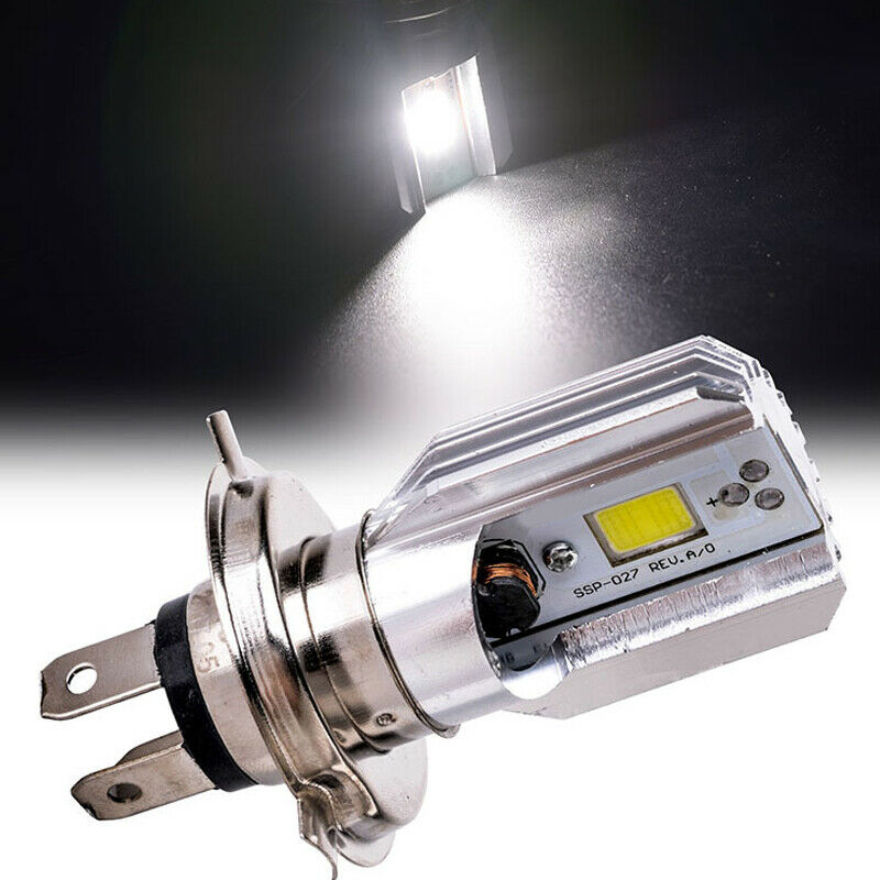 1x Car Motorcycle H4 9003 HB2 LED Bulb Hi/Lo Beam HID 6000K White Headlight Lamp