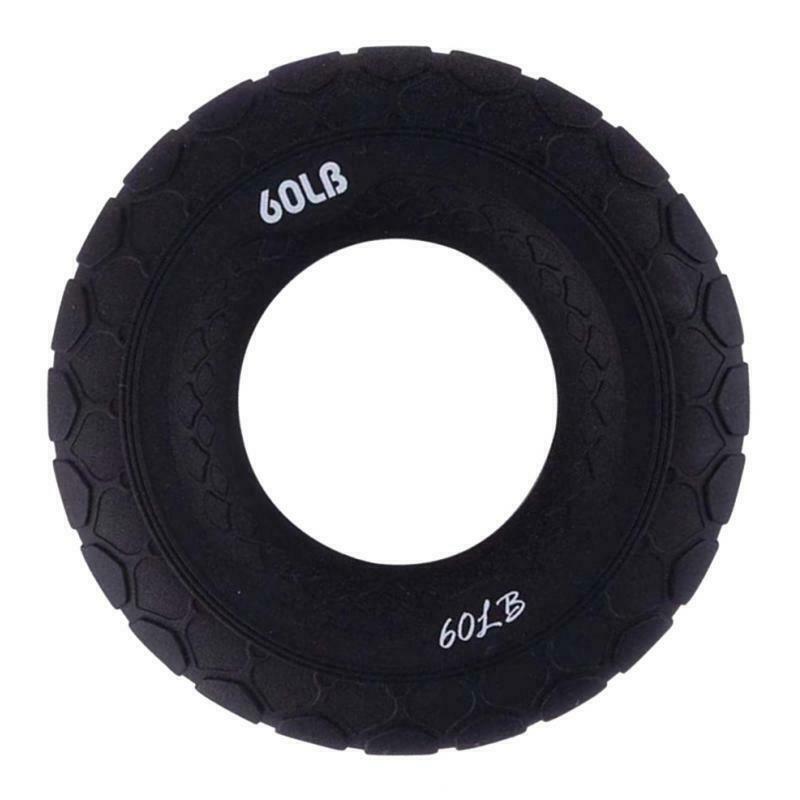 3inch Silicone Finger Forearm Hand Wrist Gripper Ring Muscle Power Training