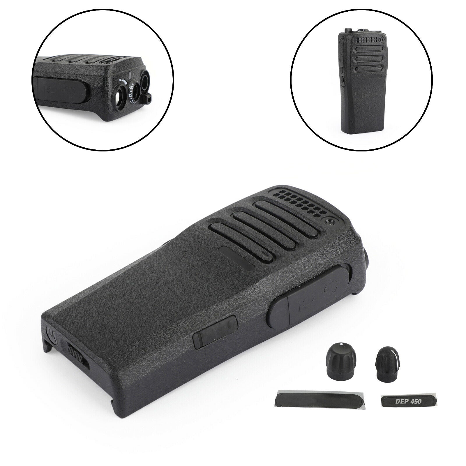 Front Cover Shell Surface+Volume Channel Knob for DP1400 DEP450 XIR P3688 TC