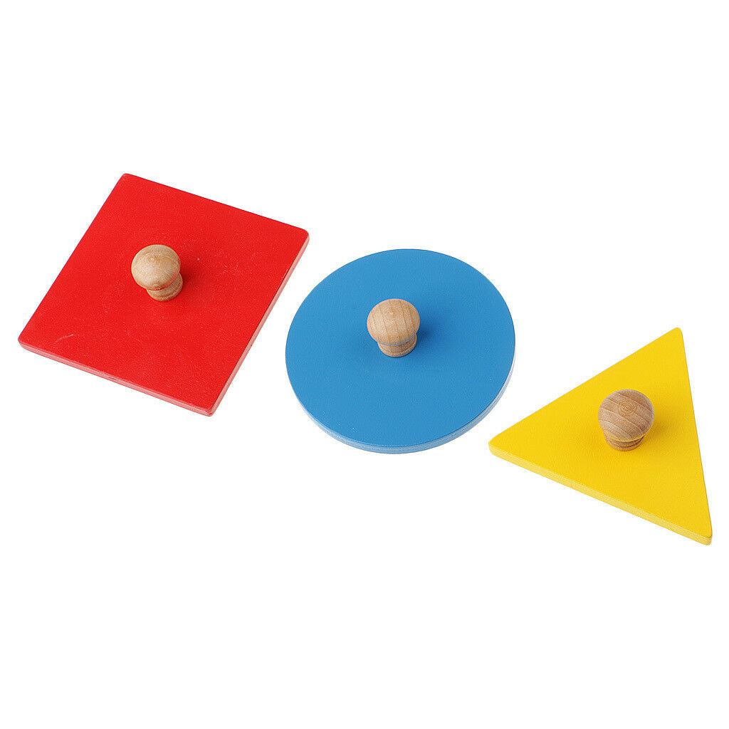 Kids Baby Geometry Educational Toys Puzzle Montessori Preschool Learning #10