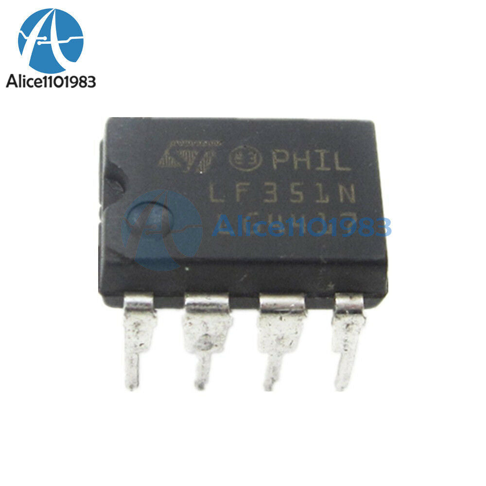 2PCS LF351 LF351N High Speed Wide Bandwith J-FET Op Amp IC