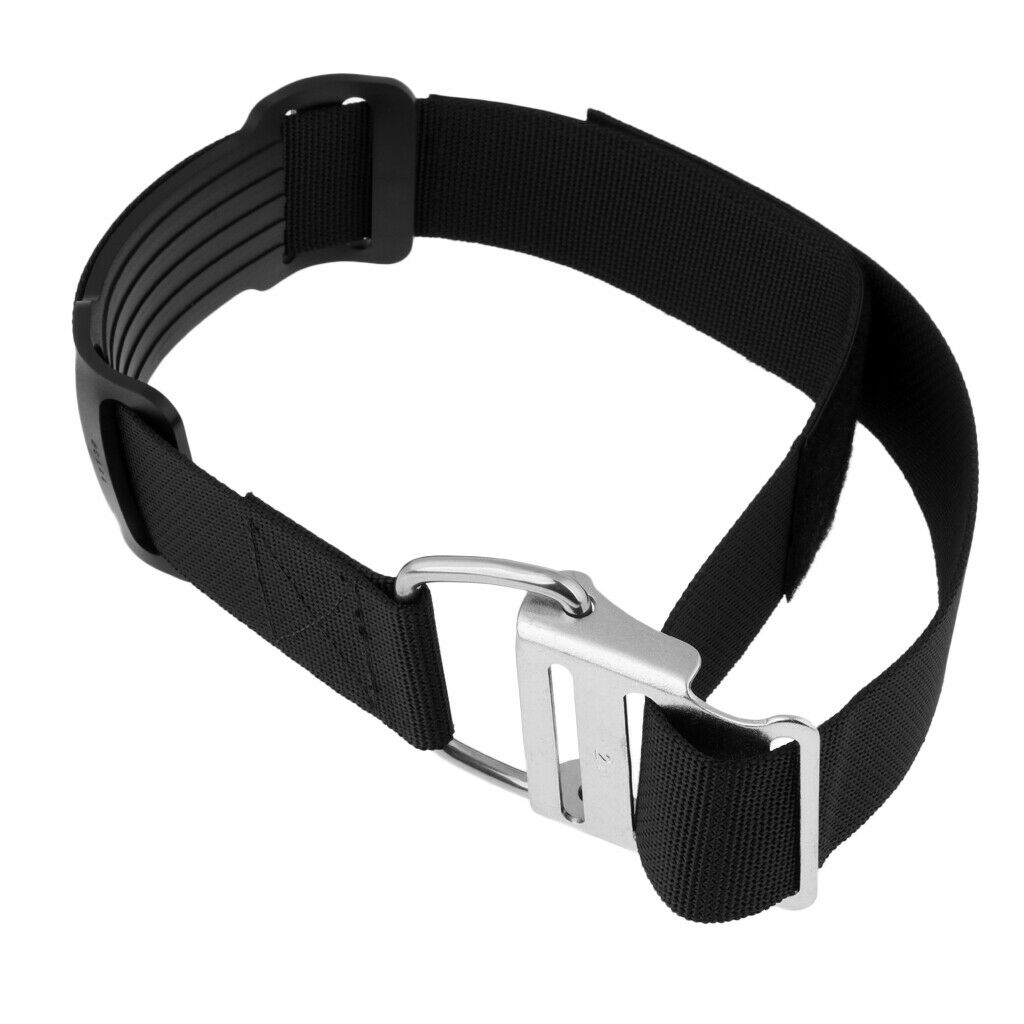 Universal Scuba Diving Tank Band Accessories with Stainless Steel Cam Buckle
