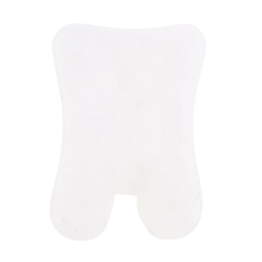 White Natural Jade Guasha Board Chinese Traditional Scraping Massage Tool #3