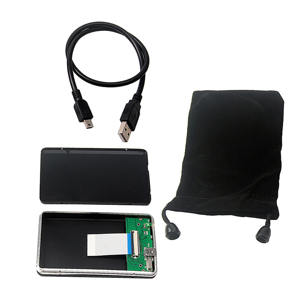 USB 2.0 to 1.8 "CE / ZIF hard disk Hard disk Hard disk aluminum housing