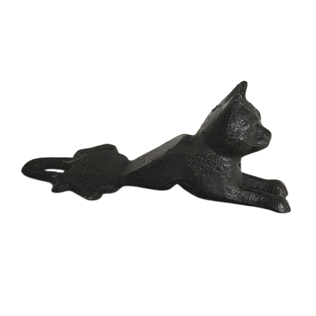 Non-slip Rubber Base Door Stop Door Stay Anti-collision Door Stopper Decor Cat_1