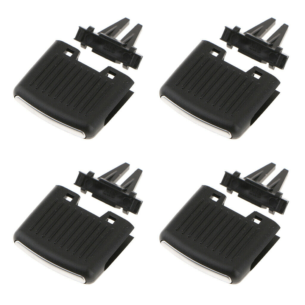 Replacement A/C Vent Louvre Slice Air Conditioning Leaf For VW Sagitar, Pack of