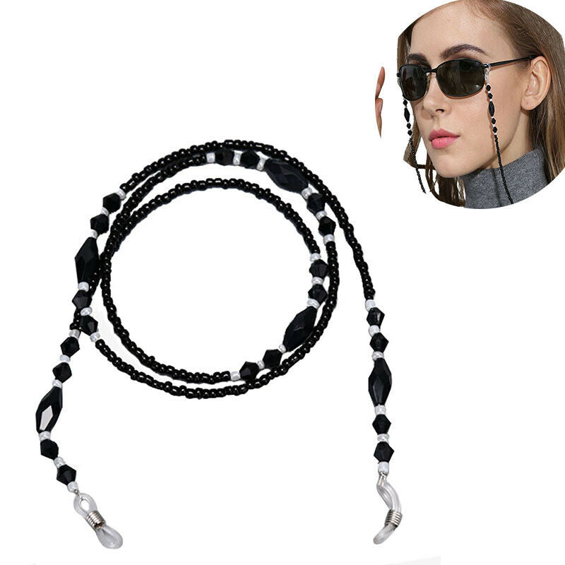 Beads Beaded Eyeglass Cord Reading Glasses Eyewear Spectacles Chain Holde.l8