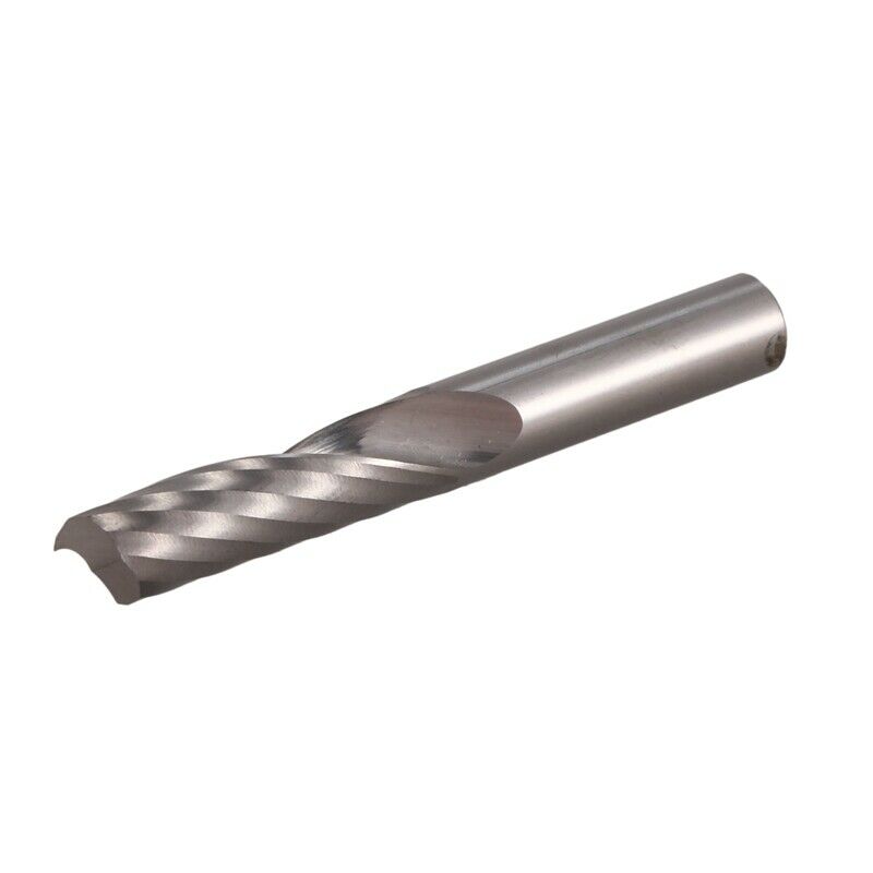 5Pcs 6Mm 1/4 Inch Carbide Cnc Router Bits One Single Flute End Mill Tools 22MmQ1