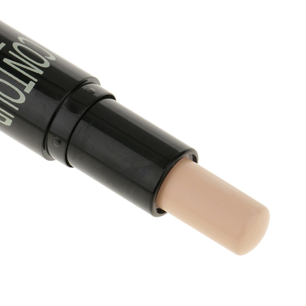 3x Makeup Face Contour Concealer Stick Dual Bronzer & Highlighter Shade Kit