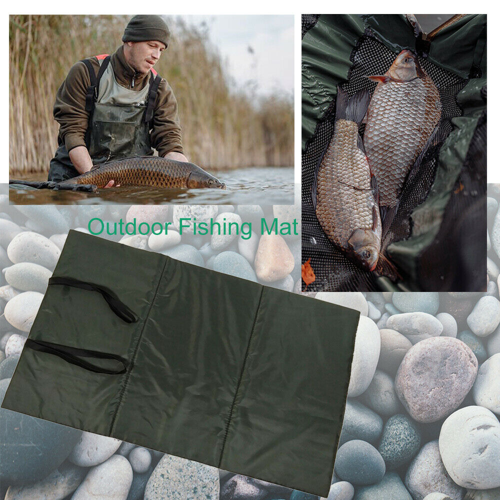 2X Unhooking Mat Weigh Sling Lightweight EVA Padded Carp Fishing Landing Mats