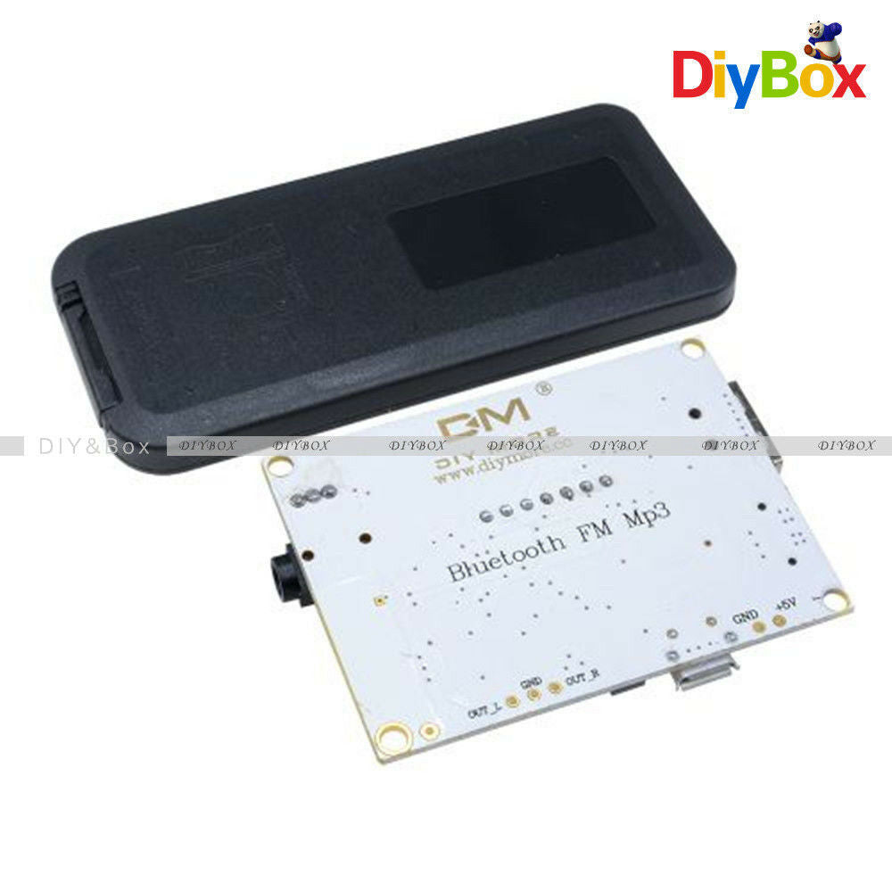 Bluetooth MP3 Sound Decoder Infrared Remote Control Board Car FM TF MicroSD Card