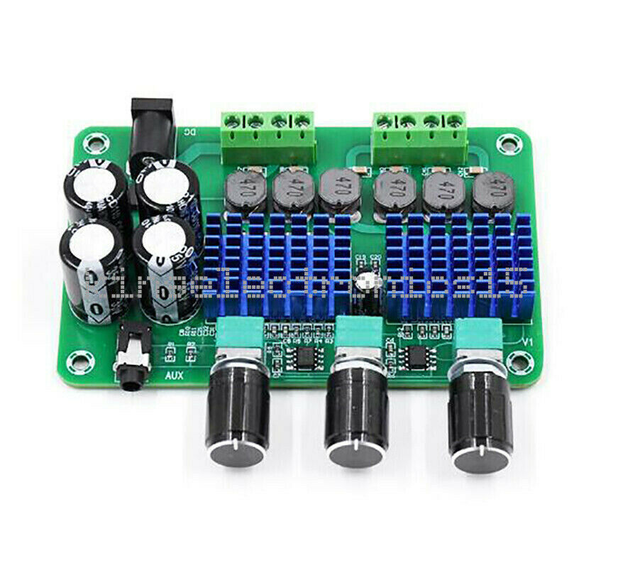 DC12-24V Digital Amplifier Board 2.1 Channel 2x50W+100W TPA3116D2 Audio Module