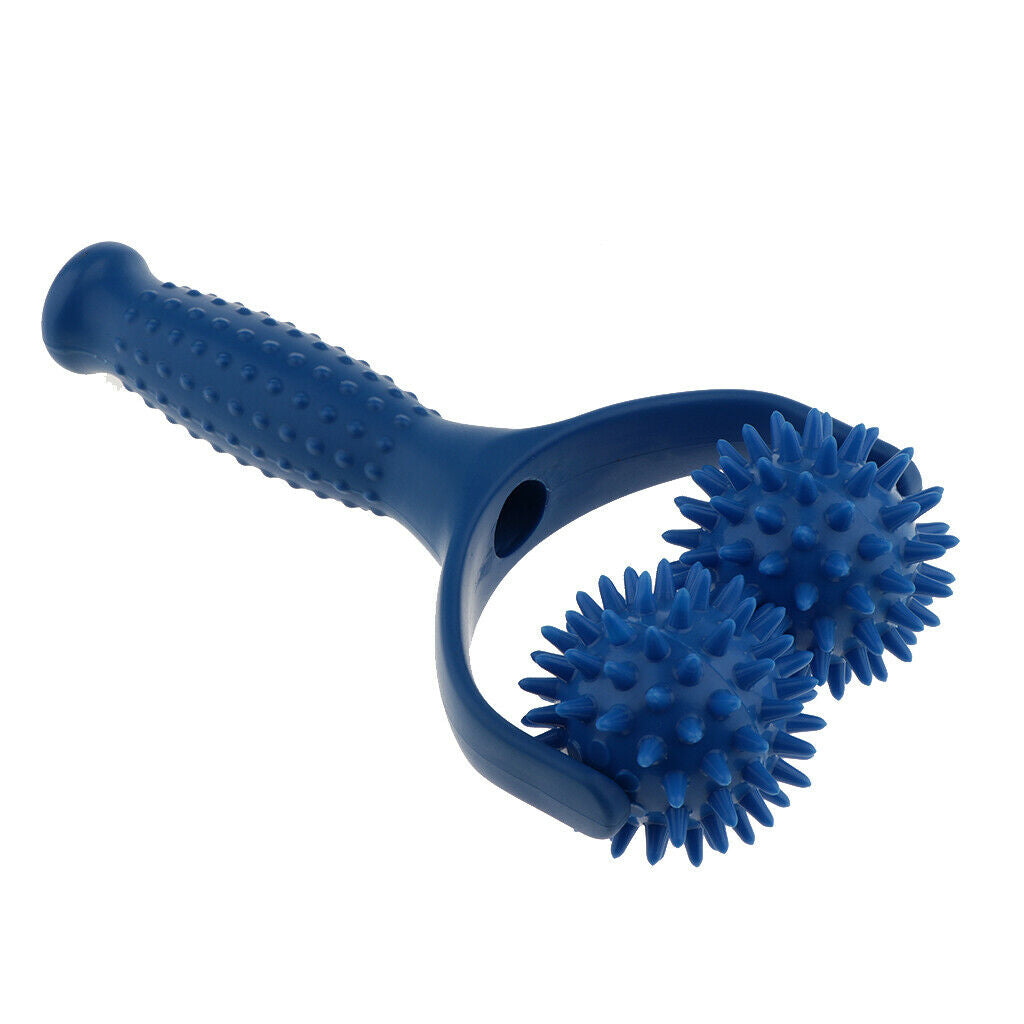 Roller Ball Massager Shoulder Back Neck Foot Spiky Point Self Massage Tools
