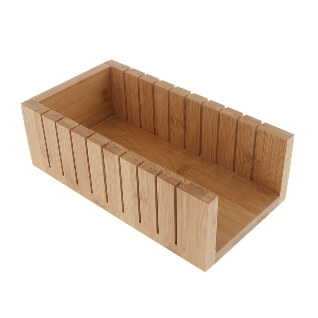 Wood Rectangle Box Loaf Soap Cutter Beveler DIY Wax Soap Making Slicer Tools