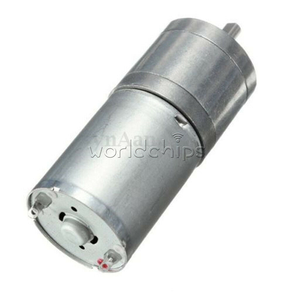 12V DC 60RPM Powerful Torque Micro Speed Reduction Gear Box Motor Electric