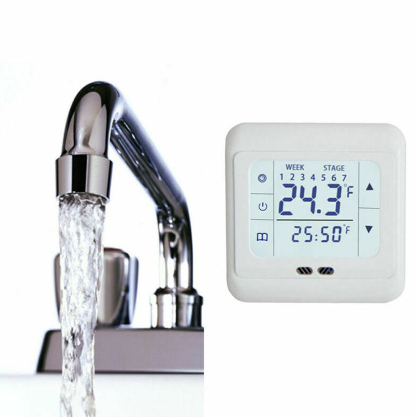 Digital Programmable Room Thermostat For Underfloor Heating Mat/Heating Panel