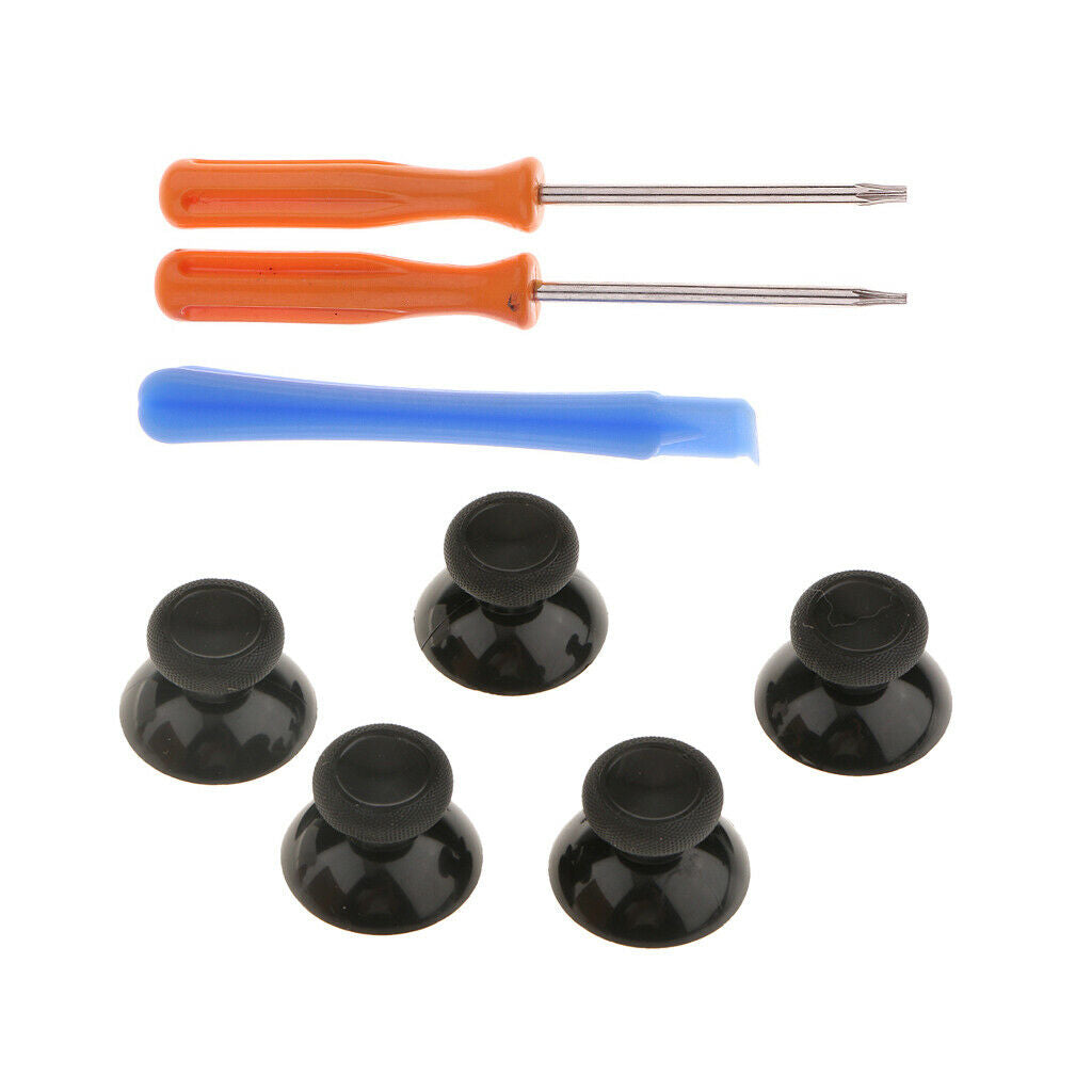 Grip Analog Caps Joystick Protector Cover with Screwdrivers Kit for   One