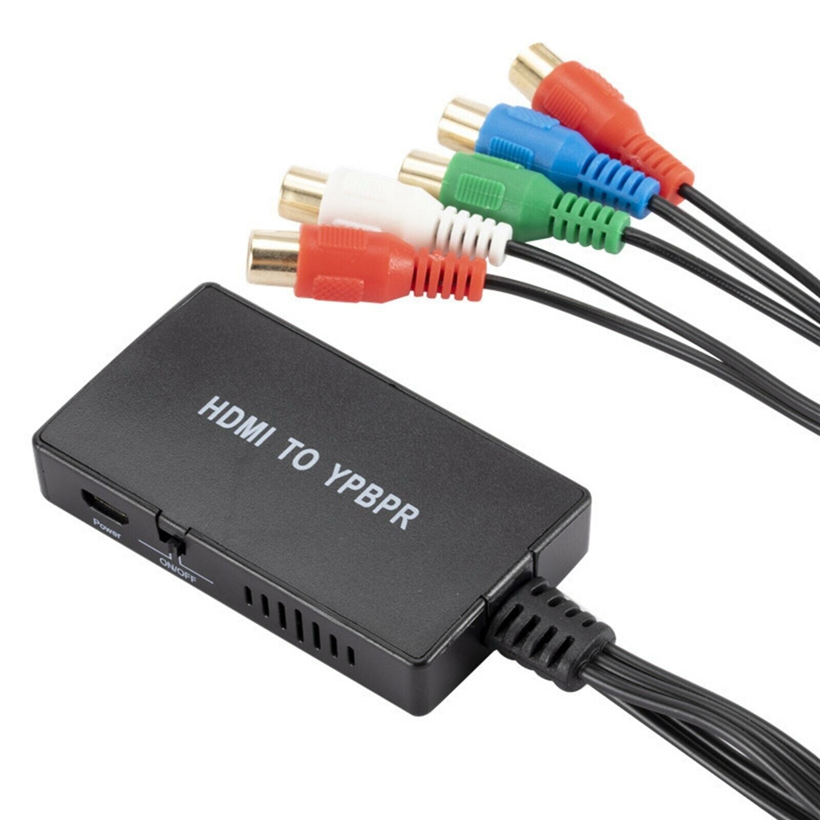 1080p HDMI to Video YPbPr RCA Converter R/L Audio Output for Laptop PC