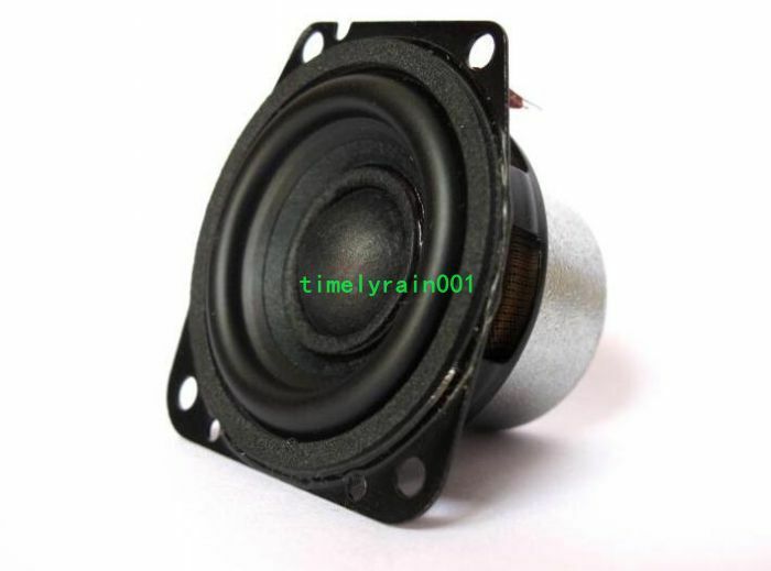 2pcs 1.5" inch 4Ohm 4Ω 10W Neodymium Full range speaker Loudspeaker Long stroke