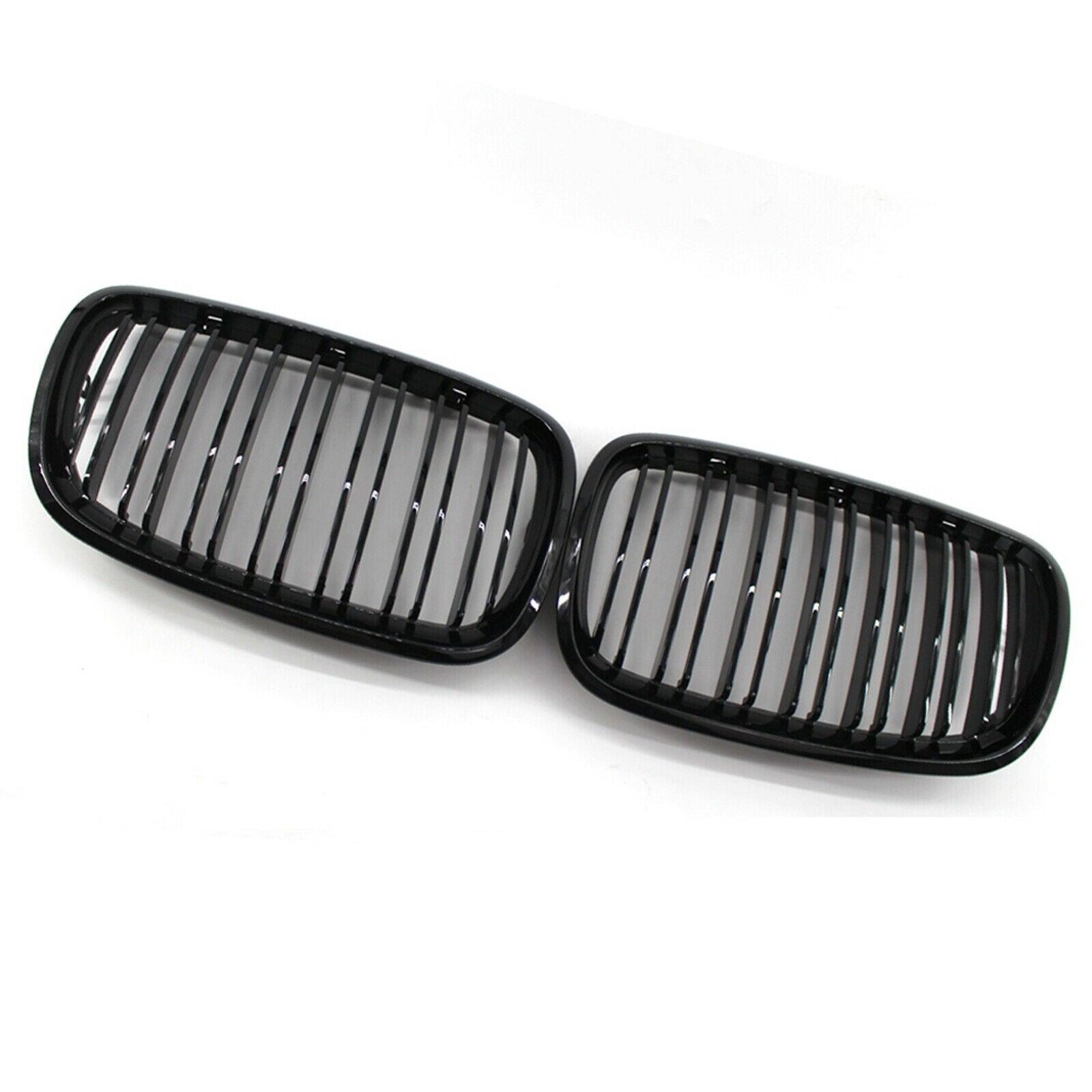 Black Grill Front Bumper Intake Kidney Grill Grille for BMW X5 E70 X5M Set