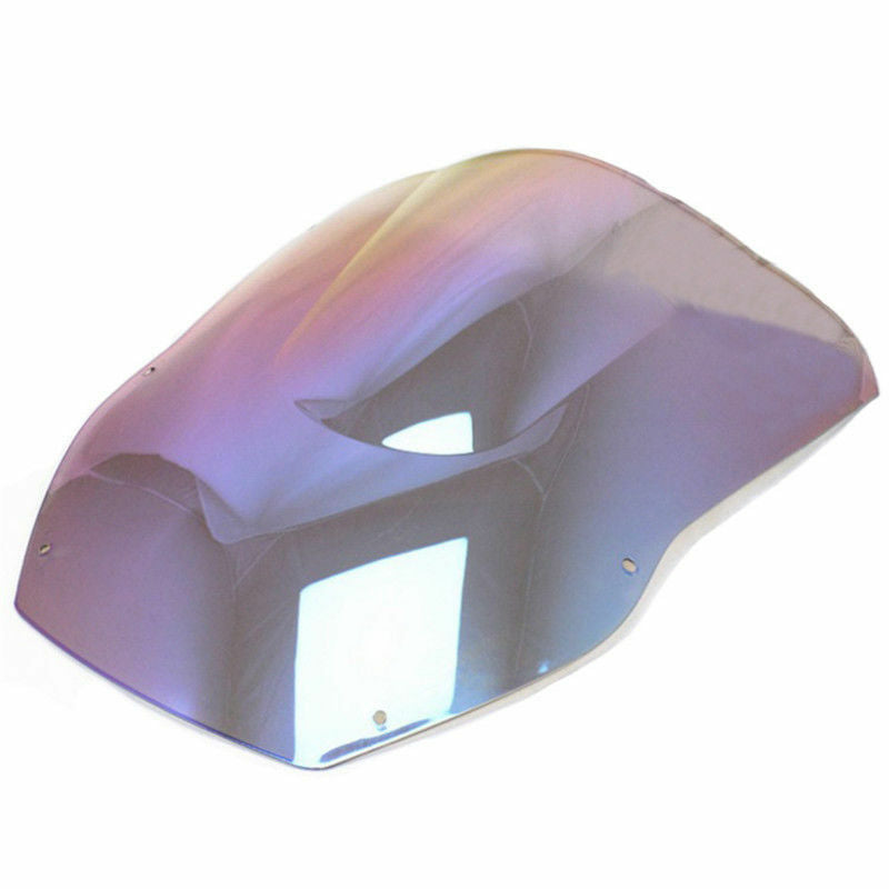 Iridium Motor Double Bubble Windshield for Kawasaki Ninja ZX12R ZX 12R 2000-2001