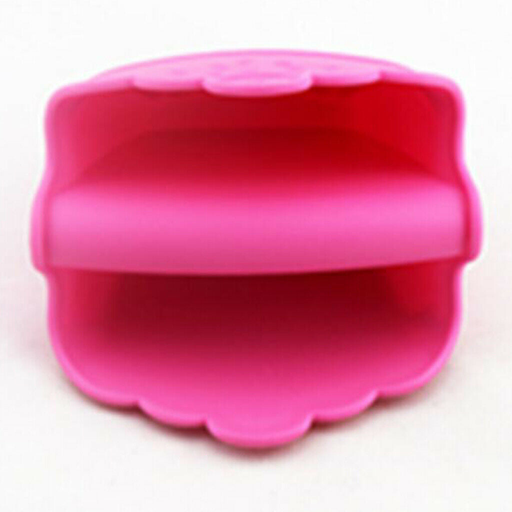 Silicone Hot Pot Holder Oven Grip Pinch Mitts Finger Tab Protector Potholder
