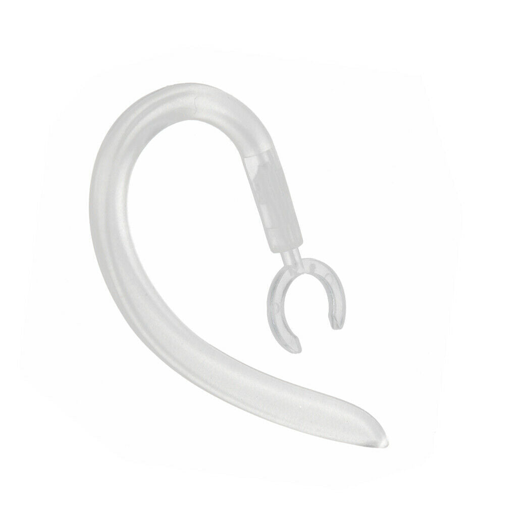 Pair Of Outline Ear Hook Clip Rotative Soft Rubber Spare Parts For Headphone